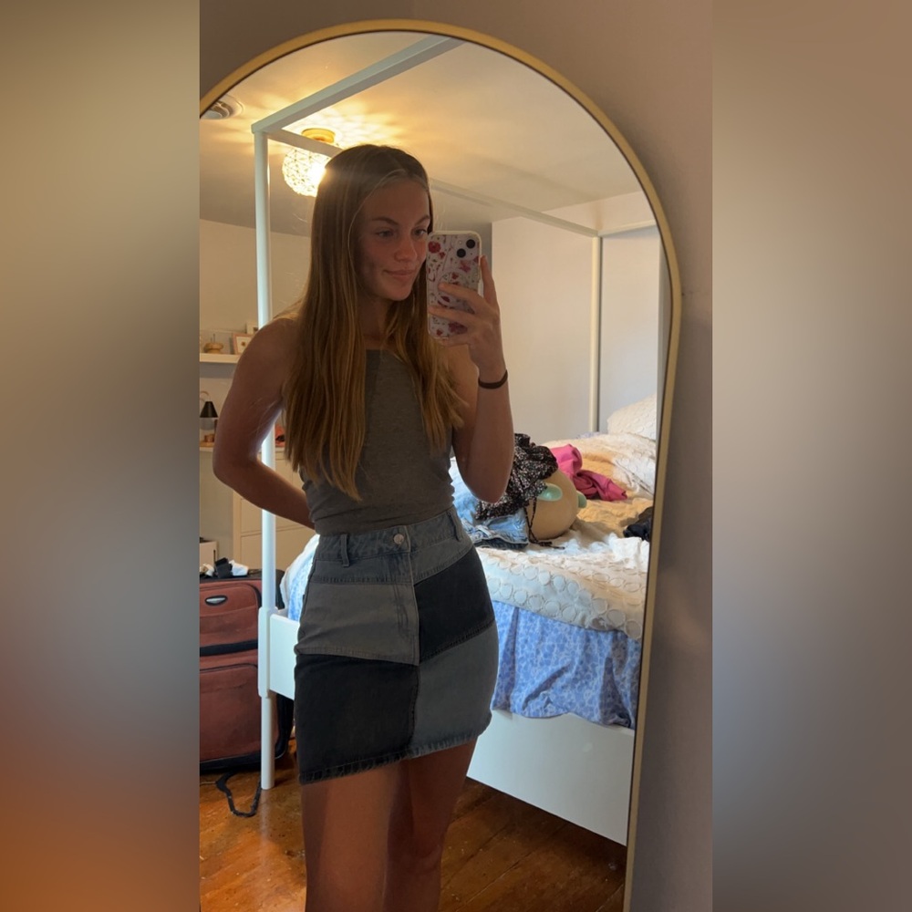 Jean skirt